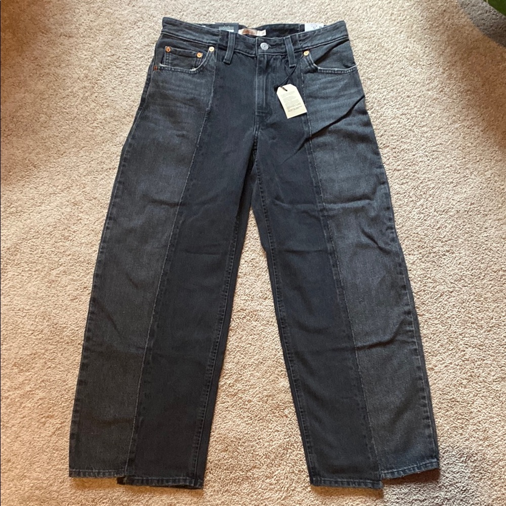Levi's Women’s Dark Gray Relaxed Jeans